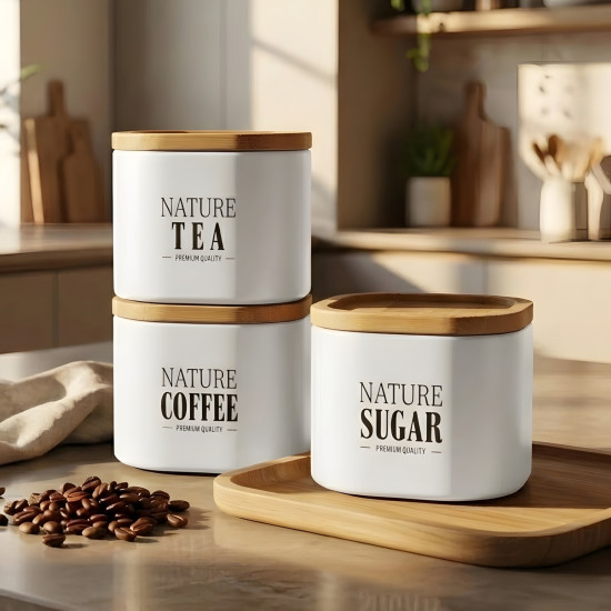 Iron Spice Jar Set - 3 Pcs